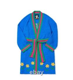 Wiggle Wiggle Don't Panic Lounge Long Bathrobe Night Fluffy Soft Dressing Gown