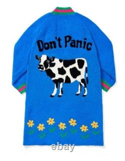 Wiggle Wiggle Don't Panic Lounge Long Bathrobe Night Fluffy Soft Dressing Gown