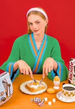 Wiggle Wiggle / Don't Panic Lounge Long Bathrobe Night Fluffy Soft Dressing Gown