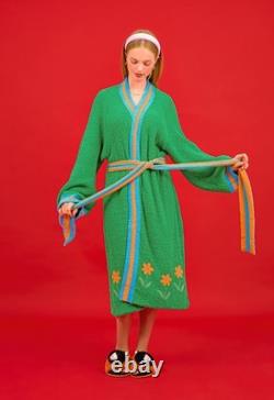 Wiggle Wiggle / Don't Panic Lounge Long Bathrobe Night Fluffy Soft Dressing Gown