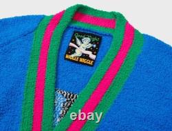 Wiggle Wiggle Don't Panic Lounge Long Bathrobe Night Fluffy Soft Dressing Gown