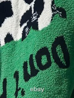 Wiggle Wiggle Don't Panic Lounge Long Bathrobe Night Fluffy Soft Dressing Gown