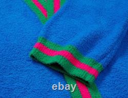 Wiggle Wiggle Don't Panic Lounge Long Bathrobe Night Fluffy Soft Dressing Gown