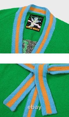 Wiggle Wiggle / Don't Panic Lounge Long Bathrobe Night Fluffy Soft Dressing Gown