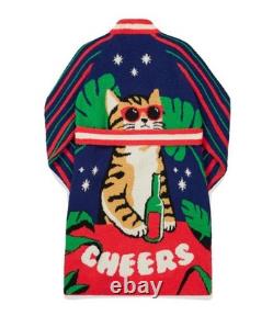 Wiggle Wiggle / Drunk Lounge Long Bathrobe Night Fluffy Soft Dressing Gown Korea