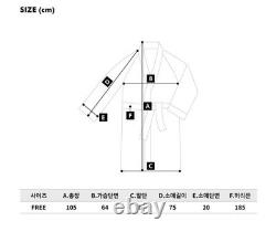 Wiggle Wiggle / Drunk Lounge Long Bathrobe Night Fluffy Soft Dressing Gown Korea