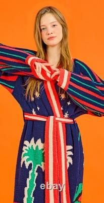 Wiggle Wiggle / Drunk Lounge Long Bathrobe Night Fluffy Soft Dressing Gown Korea