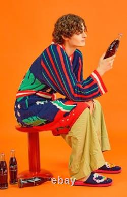 Wiggle Wiggle / Drunk Lounge Long Bathrobe Night Fluffy Soft Dressing Gown Korea