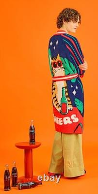 Wiggle Wiggle / Drunk Lounge Long Bathrobe Night Fluffy Soft Dressing Gown Korea