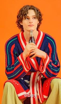 Wiggle Wiggle / Drunk Lounge Long Bathrobe Night Fluffy Soft Dressing Gown Korea