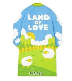 Wiggle Wiggle Land of Love Lounge Long Bathrobe Night Fluffy Soft Dressing Gown