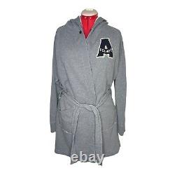Wings + Horns Ace Hotel NYC Patch Boulder Grey Bathrobe Sleep Robe One Size
