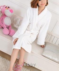 Winter Women Men's Dressing Gown Bathrobe Housecoat Night-robe Sleepwear Gift