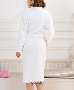 Winter Women Men's Dressing Gown Bathrobe Housecoat Night-robe Sleepwear Gift