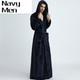 Women Hooded Extra Long Warm Bathrobe Thickening Flannel Kimono Bath Robe Gown