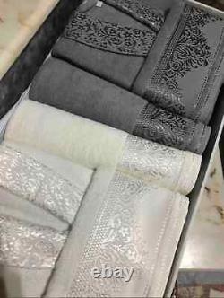 Women and Men Family Bathrobe Set 100% Cotton Towel & Bathrobe Set Family Set