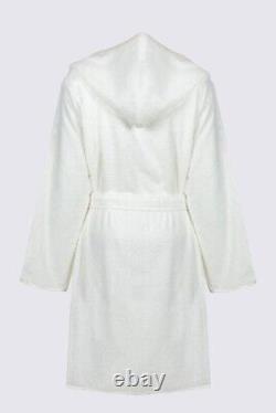 Women's 100% Organic Cotton Bathrobe Cream