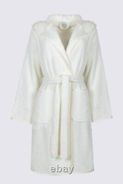 Women's 100% Organic Cotton Bathrobe Cream