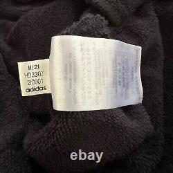 Y-3 Yohji Yamamoto Adidas Men's Embossed Logo Bath Robe Black Size Small HD3307