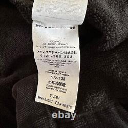 Y-3 Yohji Yamamoto Adidas Men's Embossed Logo Bath Robe Black Size Small HD3307