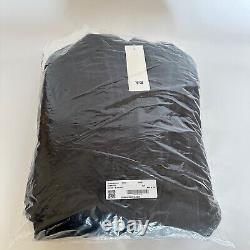 Y-3 Yohji Yamamoto Adidas Men's Embossed Logo Bath Robe Black Size Small HD3307