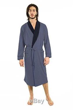 Yugo Sport Men Robes Pajama Men Bathrobe Mens Cotton Robe Long Waffle K