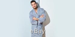 Yves Delorme French Romeo Cotton Bath Robe For Men
