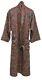 Yves Delorme Paris M. In. France Polyester Paisley Men's Bathrobe/night Dress XL