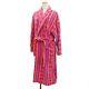 Yves Saint Laurent Used Bathrobe Pink Multicolor Cotton 100% Size LA #AG765 S