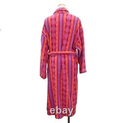 Yves Saint Laurent Used Bathrobe Pink Multicolor Cotton 100% Size LA #AG765 S