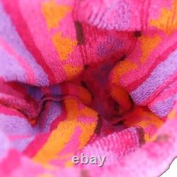 Yves Saint Laurent Used Bathrobe Pink Multicolor Cotton 100% Size LA #AG765 S