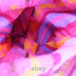 Yves Saint Laurent Used Bathrobe Pink Multicolor Cotton 100% Size LA #AG765 S